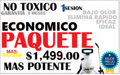 fumigacion chimalhuacan precio